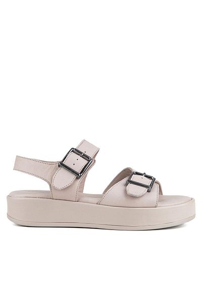 Muya Braska 35255 Genuine Leather Women's Sandals