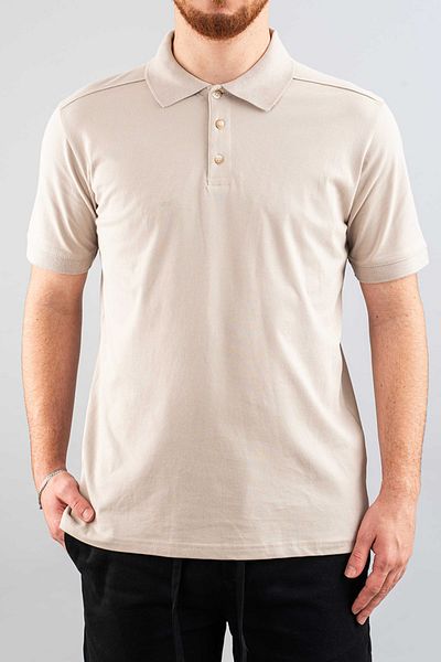 bombe Tricou pentru bărbați, slim fit, 100% bumbac, cu textura moale, cu gât polo, tricou de bază