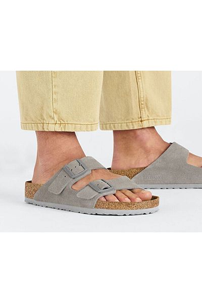 Birkenstock Arizona Vl Women's Slippers 1027687-20317 Gray
