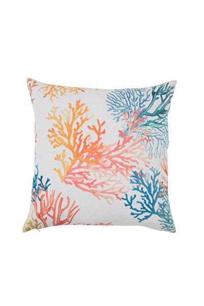 Mudo Home Mercan Kırlent Renkli 50x50