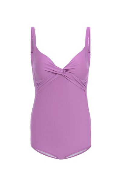 AQUAVİVA Aquaviva Women's Lilac Violet Knotted Swimsuit