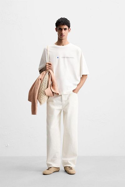 The Champ Clothing Ανδρικό μπλουζάκι Los Angeles Print 100% Cotton Oversize
