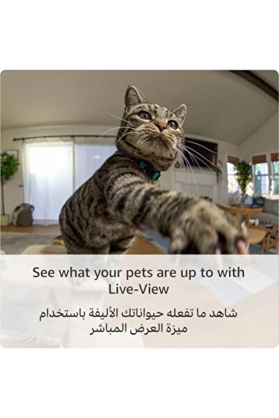 Ring كاميرا Ring Pan-Tilt داخلية جديدة