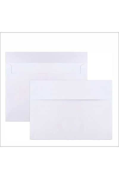 Hsn White Envelope 1000 Pieces 12X18 cm Invitation