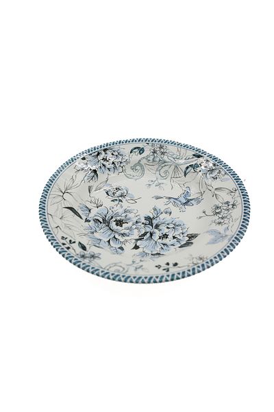 AKDC -Legend Soup Plate 9.2" Vin Blue