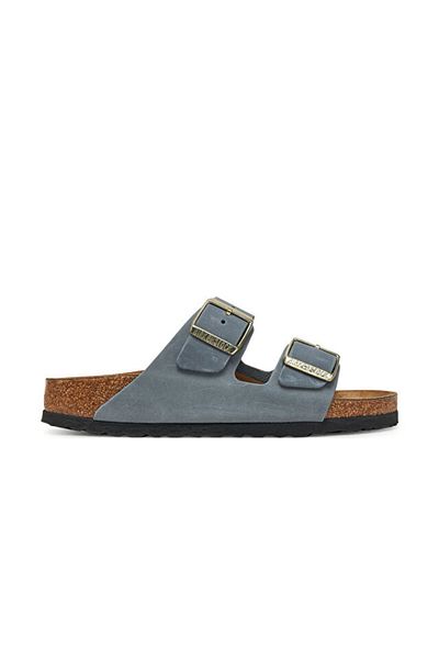 Birkenstock Birkenstock Arizona Leoi Women's Slippers 1029253-20556 Gray