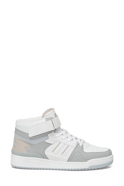 Kinetix Wilmo Pu Hi W 4Pr White Women's High Sneakers