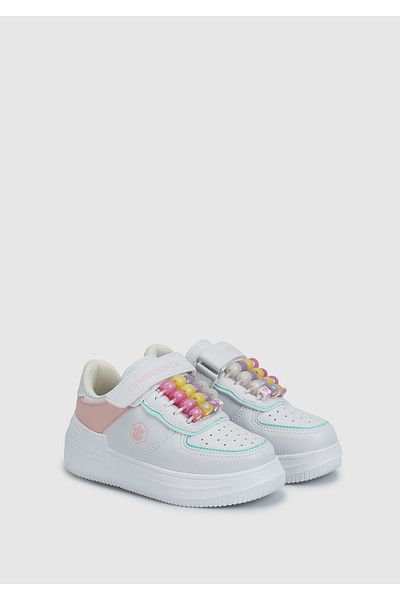 lumberjack Tenis pentru fete Freya White - Design confortabil