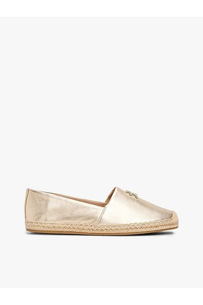 Tommy Hilfiger الشعارات مع المعادن Monopoly Espadrille Double Espad