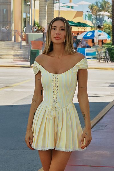 Sagaza Studio SS6035 ANGELA ΚΟΡΣΕ ΛΕΠΤΟΜΕΡΗ ΜΙΝΙ ΦΟΡΕΜΑ