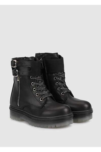 Kiddo Girl's Black Boots