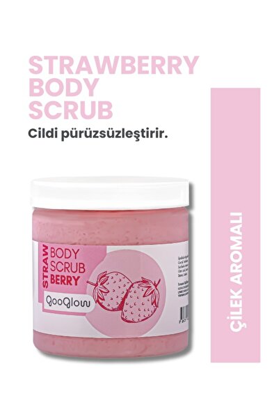GOOGLOW Çilek Aromalı Vücut Şeker Peelingi 230 g