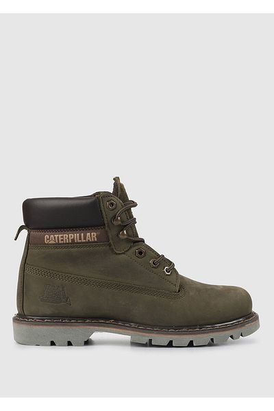 Caterpillar Colorado Black Olive Nubuck Boots - 015μ 100031
