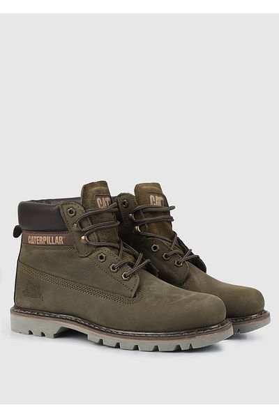 Caterpillar Colorado Black Olive Nubuck Boots - 015μ 100031
