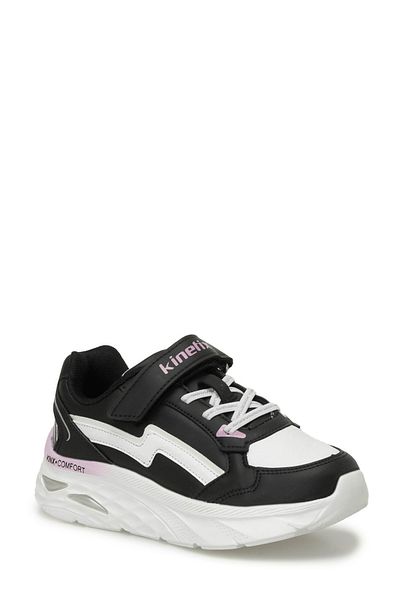Kinetix Impala F 4Pr Black Girl's Sports Shoes