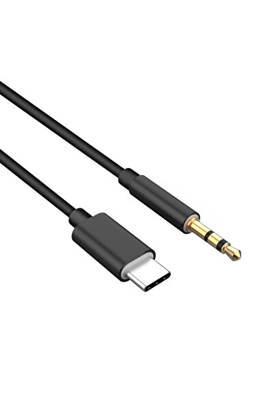 Choice كابل صوت NNBILI USB Type C إلى 3.5 مم AUX بطول 1 متر باللون الأسود، محول سماعة رأس ومقبس سماعة رأس للسيارة AUX f