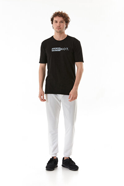 Fulla Moda Γιατί όχι Μπλουζάκι με στάμπα με λαιμόκοψη