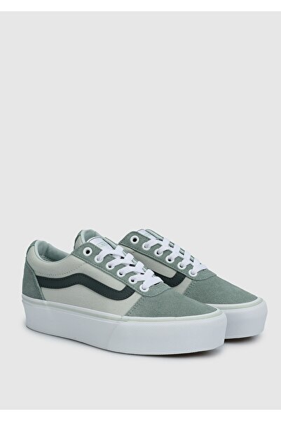 Vans Wm Ward Platform Kadın Yeşil Sneaker Vn0A3Tlcbhj1