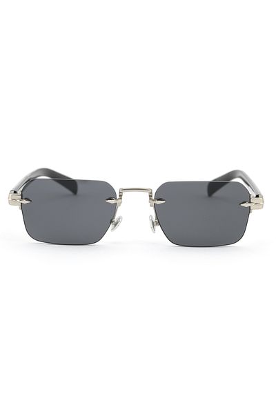 TomyHelf Unisex Sunglasses, Rectangular Design and Gold Black Acetate Frame Db7116 David Bckhm