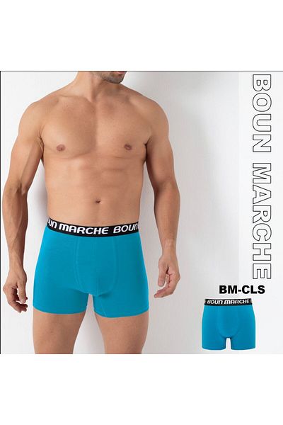 BOUN MARCHE Men's Boxer Lycra Premium Box of 6 Gloria