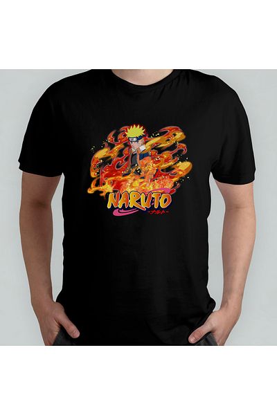 Pixxa Naruto Anime Manga Unisex 100% βαμβάκιT-Shrt Μοντέλο: 4