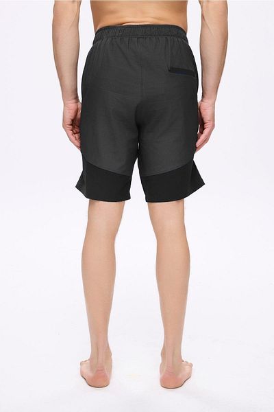 Haşema Sports Cut - Black Men's Short Pool and Sea Shorts 5031