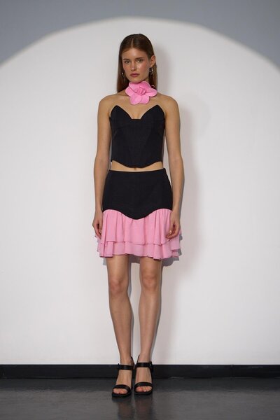 NOK İSTANBUL Beyond Ordinary 100% Keten Büstiyer Siyah