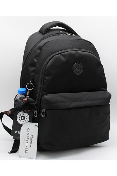 Bevitton Unisex Μαύρο Σχολικό Σακίδιο Πλάτης μεγάλου μεγέθους - Αδιάβροχο 2200