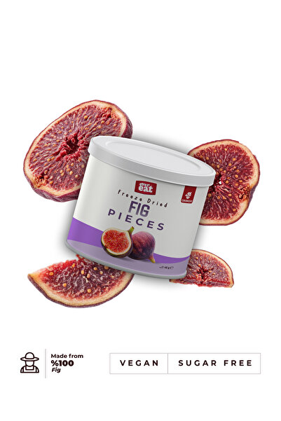 EverEat Freeze Dried Fig Grains - Healthy Snack, Produced by Freeze Dry Method