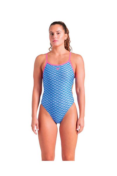 ARENA W Monogram Swimsuit Challenge Back Costume de baie pentru antrenament pentru femei