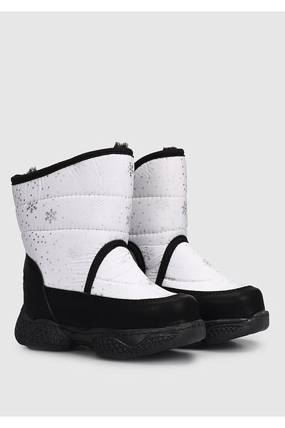 Kiddo Cizme albe pentru fete
