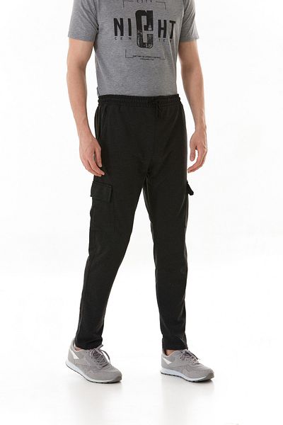 Fulla Moda Pantaloni de sport cu buzunar cargo cu talie elastică