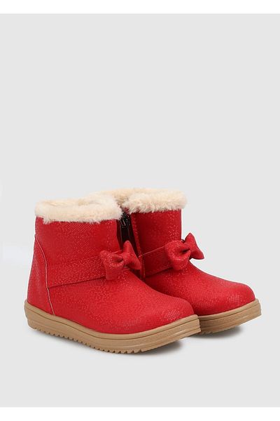 Kiddo Girl's Red Boots