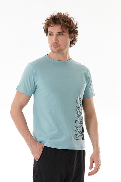 Fulla Moda Μπλουζάκι Boston Summer Printed Crew Neck T-Shirt