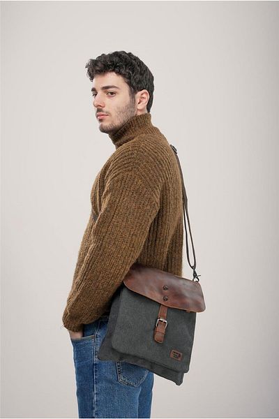 ÇÇS 31350 Καμβάς τσάντα Messenger