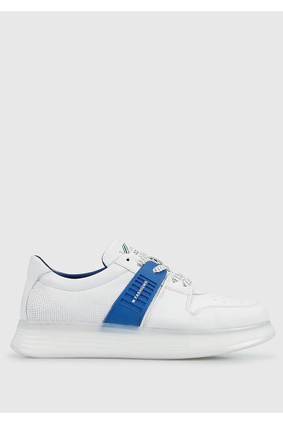 Provoq Leather White Men's Shoes