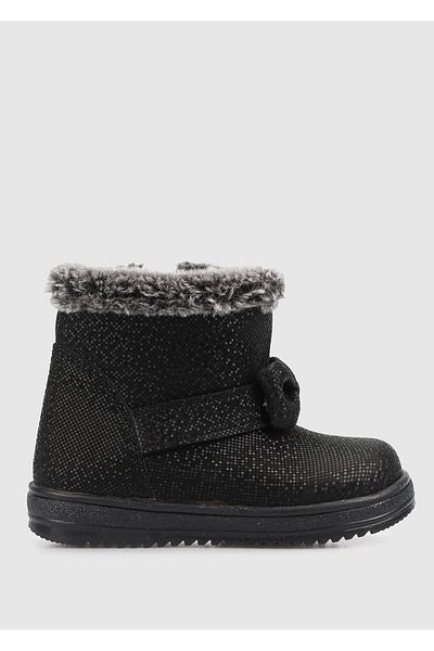 Kiddo Girl's Black Boots