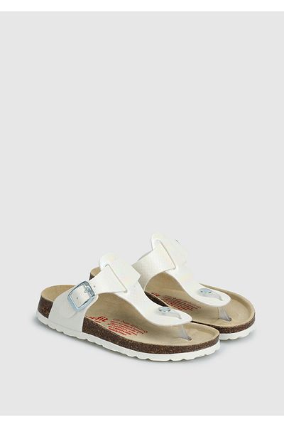 Superfit Girl's White Slippers