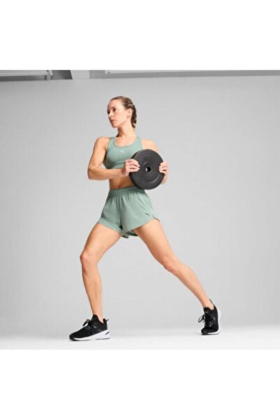 Puma Tad Essential 3 Woven Kadın Yeşil Koşu Şortu Kadın KOŞU ŞORTU 52590330