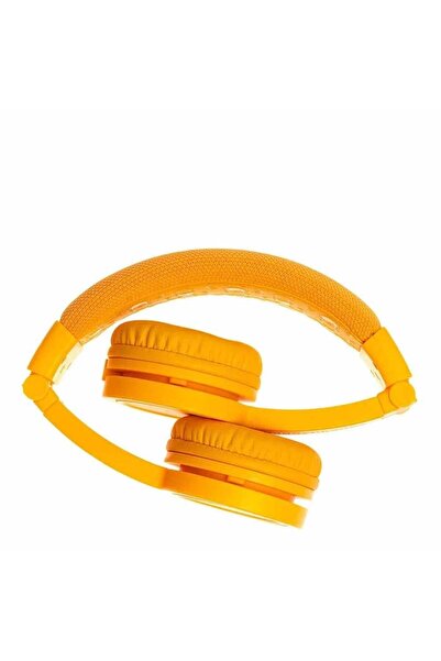 Onanoff Buddyphones Explore+ - Çocuklar İçin Kulak Üstü Kulaklık - Kablolu - Katlanabilir - Sarı