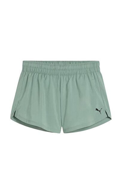 Puma Tad Essential 3 Woven Kadın Yeşil Koşu Şortu Kadın KOŞU ŞORTU 52590330