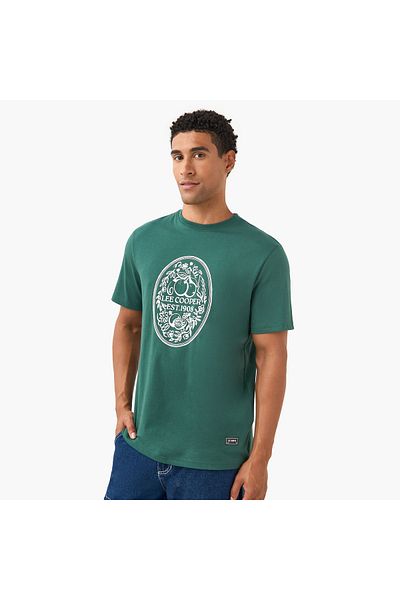 Lee Cooper Logo Detail Crew Neck T-shirt
