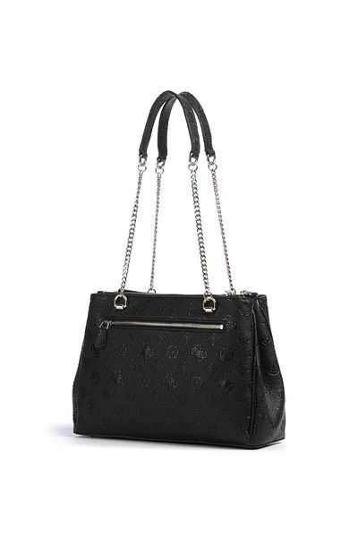 Guess Cresıdia Status Shldr Satchel Dámská Černá taška přes rameno Hwpg9349090-bla