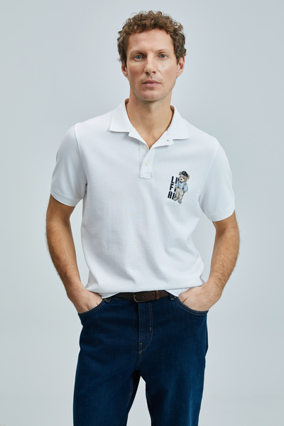 Lufian لوفيان أفضل تي شيرت بولو ذكي للرجال 40220