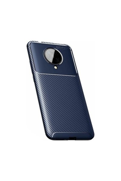 tekno grup Case for Xiaomi Poco F2 Pro Case Carbon Patterned Lux  Silicone Na...