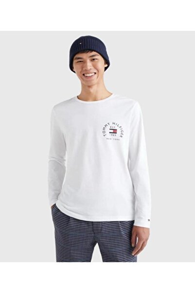 Tommy Hilfiger ARCH VARSITY TEE - Long sleeved - T-SHIRT