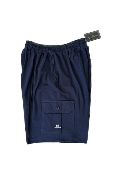 Vessimo Plus Size Men's Combed Cotton Shorts