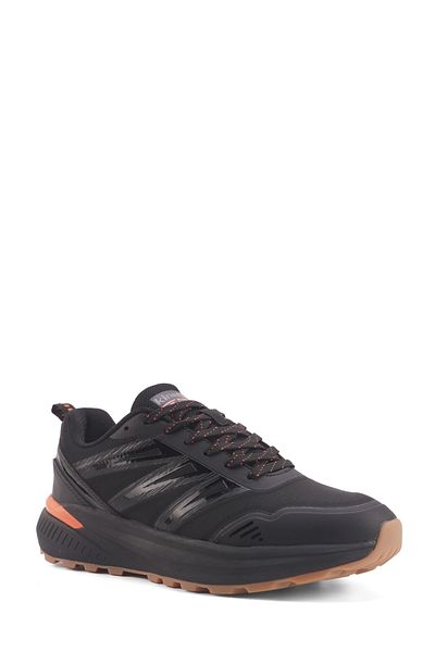 Kinetix Rocket Trail Pu 4Pr Black Men's Running Shoes