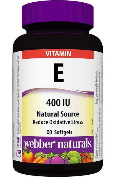 webber naturals WN Vitamin E 400 IU NS 90's