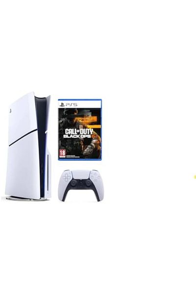 Sony PlayStation 5 Slim Disc Console + Call of Duty: Black Ops 6 - International Version